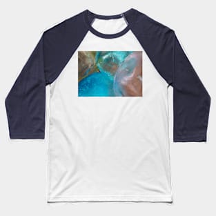 Coloured Ice Creation Print #2 Baseball T-Shirt